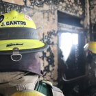 Situación. La emergencia fue atendida por 40 bomberos.