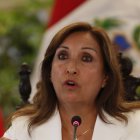 La presidenta del Perú, Dina Boluarte.