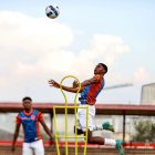 Garis Mina, defensa y capitán de la sub-20 de Ecuador, volvería a ser titular ante Uruguay