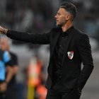 Martín Demichelis, entrenador de River Plate, dirigió su primer partido oficial con los de la banda roja.