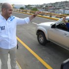 Candidato. Agustín Intriago, alcalde de Manta que busca su reelección.