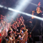 Fonseca tuvo contacto directo con su público.