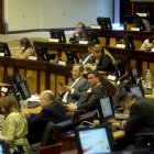 Quito. El Pleno de la Asamblea ha sido el escenario de la difícil relación entre asambleístas y vocales del CPCCS.