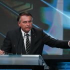 El expresidente brasileño Jair Bolsonaro, en una fotografía de archivo. EFE/Sebastião Moreira