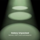 Invitación al Samsung Unpacked, el primero del año.