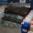 La Policía española incautó el 13 de diciembre de 2022 65 kilos de cocaína