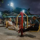 Con el cambio de iluminación, la ciudadanía confiesa sentirse más segura y atraída por recorrer y usar su parque.