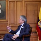El presidente Guillermo Lasso en una foto de archivo.