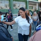Paola Pabón, candidata a la Prefectura de Pichincha.