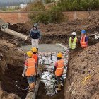Obras. Las redes de agua en San Antonio y de Tumbaco serán reparadas.
