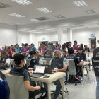 Así luce en este momento el Centro de Mando de la Delegación Electoral del Guayas.