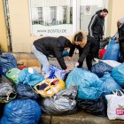 Ayuda que reciben los damnificados.