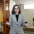 Ximena Garzón fue Ministra de Salud asumió el cargo en el inicio del gobierno de Lasso el 24 de mayo del 2021 y renunció en julio del 2022.