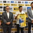 Richard Carapaz en la presentación de su Tour.