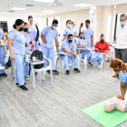 Capacitación. El curso de enfermería es uno de los más demandados en el Centro de Promoción Social y Desarrollo Integral.