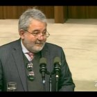 Captura. El exsecretario Luis Verdesoto aclara en que tuvo injerencia y cómo presentó su informe.