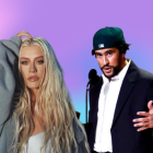 Cristina Aguilera y Bad Bunny