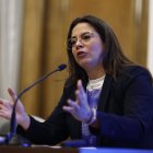 La defensora de los Derechos Humanos Berta Valle, esposa del opositor nicaragüense encarcelado Félix Maradiaga, en una fotografía de archivo.