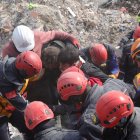 Referencial de los rescates en Turquía.