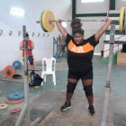 Evaluación. Lisseth Ayoví durante los chequeos técnicos que se realizan en Portoviejo.