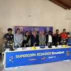 Independiente del Valle y Aucas participaron en la rueda de prensa previa a la disputa de la Supercopa Ecuador.