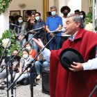 Ambato. Uno de los coplistas durante una de sus presentaciones.