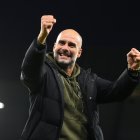 Pep Guardiola, técnico del Manchester City inglés.