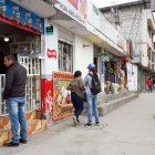Situación. La calle Leonidas Dubles, en el sur de Quito, se ha vuelto un desierto luego de varios atentados.