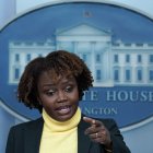 La portavoz de la Casa Blanca, Karine Jean-Pierre, en una fotografía de archivo.