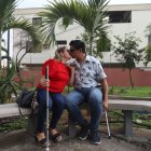 1. Amor sincero. Aunque no se puedan ver, Jimmy y María Elisa demuestran su amor. Ambos se guían mutuamente.