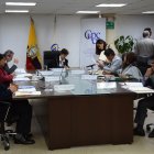 El pleno del CPCCS se reunión ayer en sesión extraordinaria para conocer la situación de la designación del presentante de la Corte Nacional en la Judicatura.