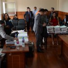 Diligencia. En la Unidad Judicial de Carcelén se instaló la audiencia preparatoria de juicio.