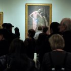 Nueva York. Cuadros de Picasso en el Museo Metropolitano de Arte.