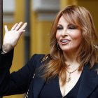 La actriz estadounidense Raquel Welch, quien falleció este miércoles a los 82 años, en una fotografía de archivo.