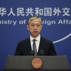 El portavoz chino de Exteriores, Wang Wenbin, en una imagen de archivo.