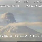 Cotopaxi. El volcán se encuentra en alerta amarilla, de un proceso eruptivo que comenzó en 2015.