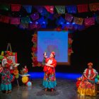 Nueva York. Una escena de la obra teatral ‘Los colores de Frida’.