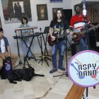 AspyBand durante sus sesiones de ensayo.