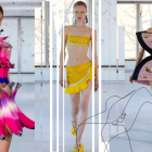 Sandías, bananas y naranjas formaron parte de la colección