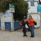 Latacunga. En las calles de la capital de Cotopaxi hay letreros sobre zonas seguras colocados en 2015.