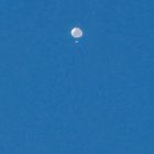 Vista del globo espía de China en cielos de EE.UU., el 4 de febrero de 2023.