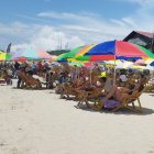 Impresionante avalancha de visitantes.