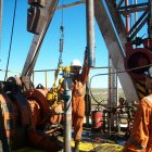 Producción. Los trabajos para extraer petróleo de Pemex en México.