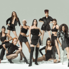 Virginia Limongi junto a las concursantes de La Supermodelo 2023