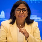 La vicepresidenta ejecutiva de Venezuela, Delcy Rodríguez, en una fotografía de archivo.