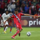 Jerry Parrales en el partido del 22 de febrero.