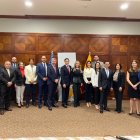 En la reunión con líderes comerciales se analizó el fortalecimiento de lazos comerciales y la necesidad de aumentar la cooperación en temas de seguridad.