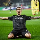 Ángel Di María se despachó con tres goles y otorgó el pase a su equipo, Juventus, hacia los octavos de final de la Europa League.