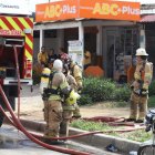 Los bomberos controlaron rápidamente las llamas. No hubo heridos ni víctimas mortales.