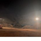 El movimiento de tierras, de grandes dimensiones, tuvo lugar a última hora del jueves 23 de febrero